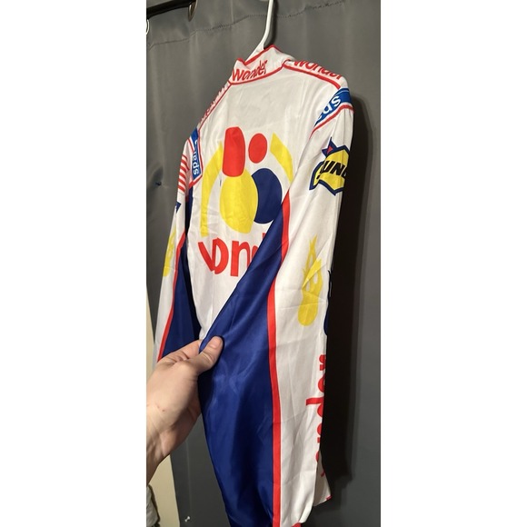 Talladega Nights Ricky Bobby Wonder Bread Racing Performance Jacket - Picture 13 of 15